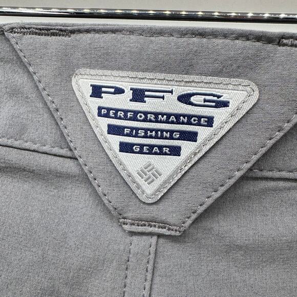 Columbia PFG Shorts Mens 48 (49x10 ACTUAL) UPF 50+ Grander Marlin II Gray NEW - Picture 6 of 10